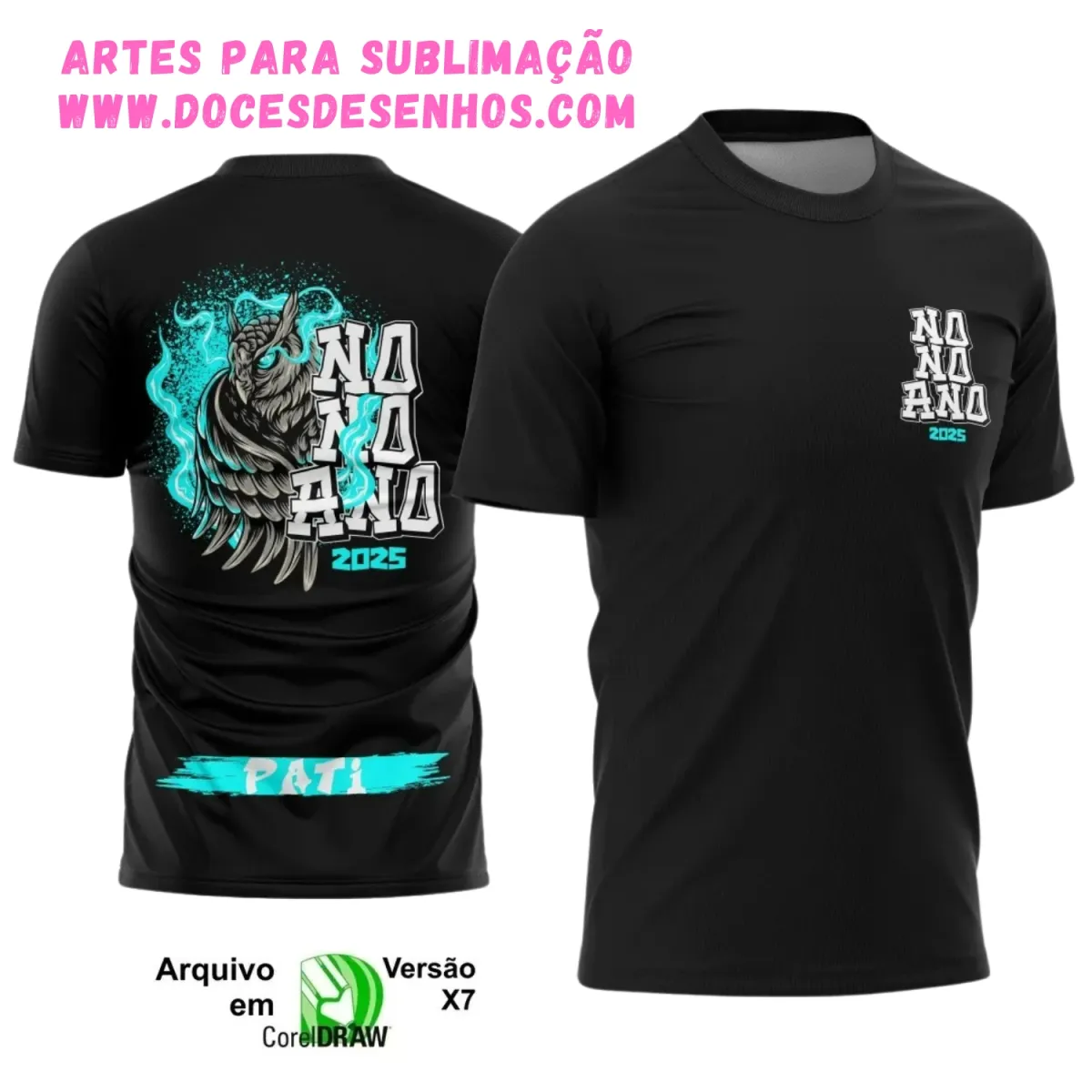 Camiseta vetor 9º ano 2025 – Estilo Coruja Escolar Camiseta vetor 9º ano 2025 – Estilo Coruja Escolar
