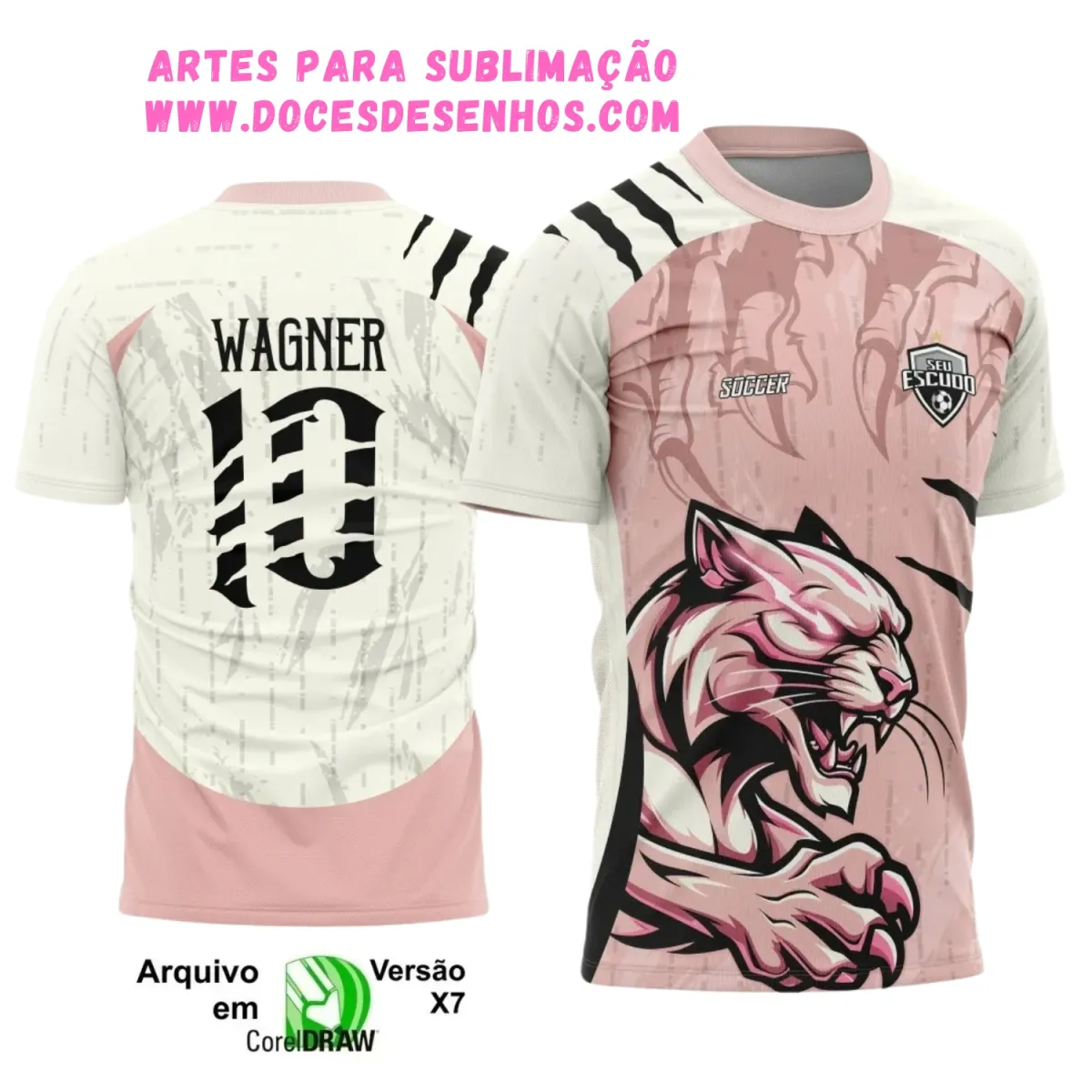 Interclasse Camiseta 2025: Pantera para Estampa Escolar Interclasse Camiseta 2025: Pantera para Estampa Escolar