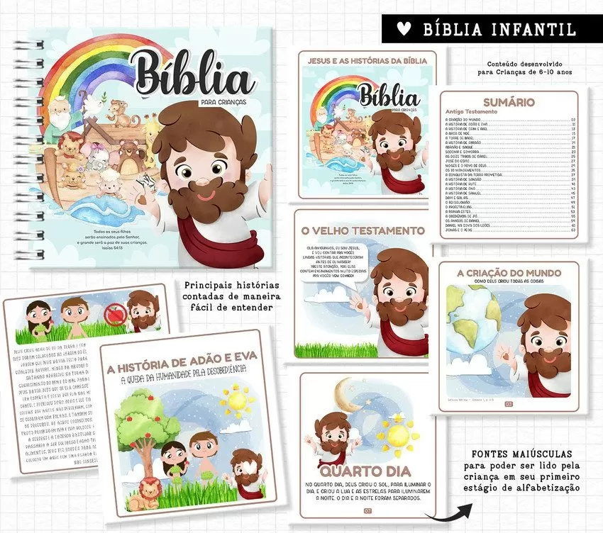 Arquivo Bíblia Infantil – Encaderna com Amor – CORRIGIDA! Arquivo Bíblia Infantil – Encaderna com Amor – CORRIGIDA!