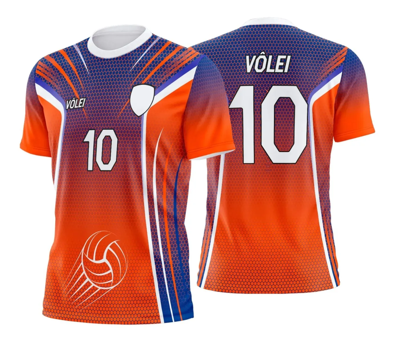Arte Digital para Camiseta de Vôlei Feminino Arte Digital para Camiseta de Vôlei Feminino