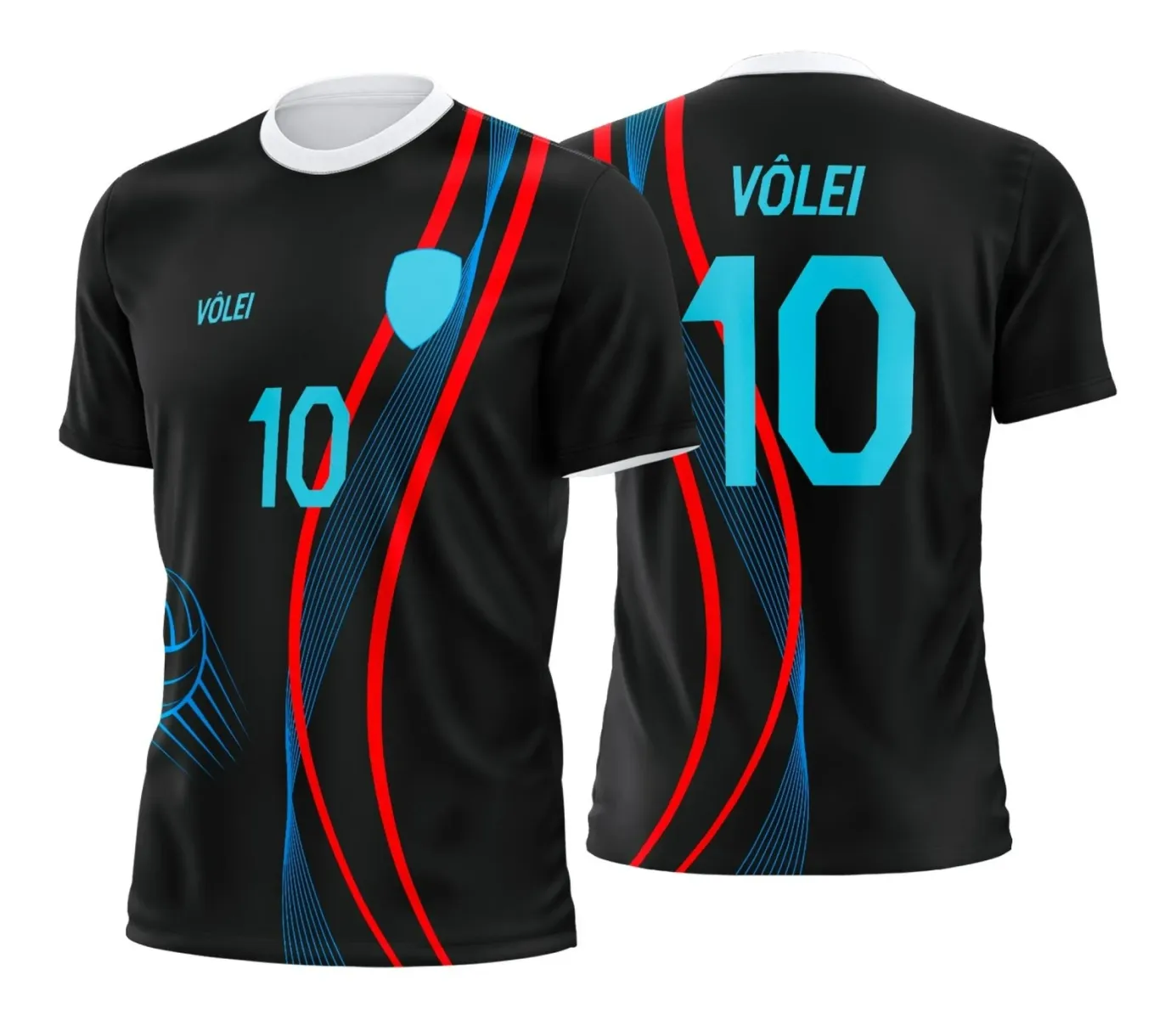 Arte Digital para Camiseta de Vôlei Feminino Arte Digital para Camiseta de Vôlei Feminino