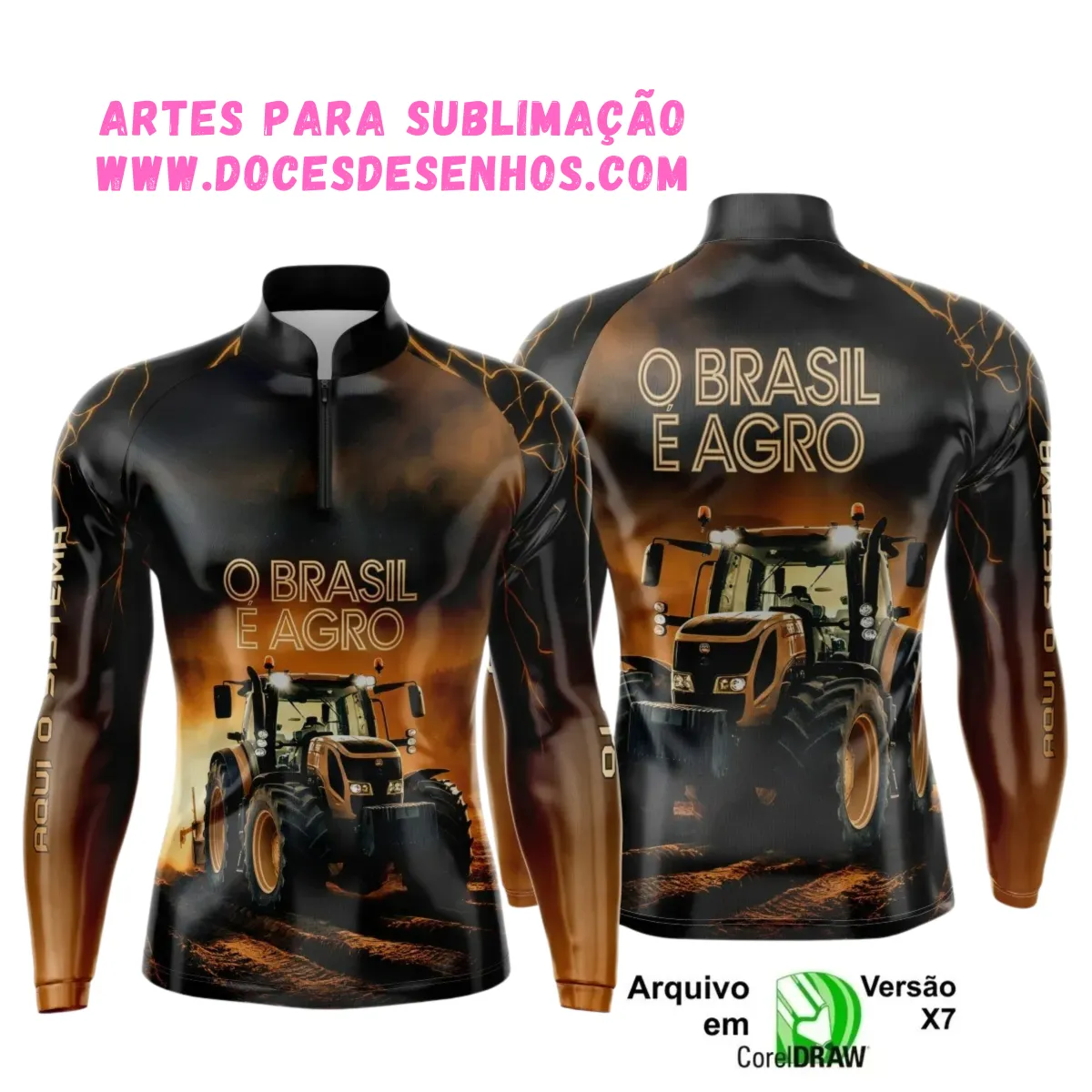 Arte Estampa Camiseta Agro 2025 Arte Estampa Camiseta Agro 2025