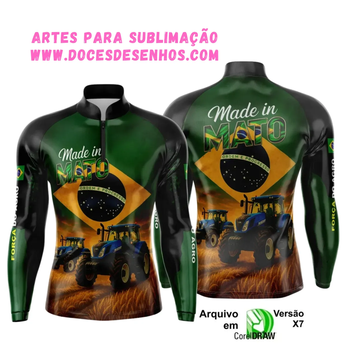Arte Estampa Camiseta Agro 2025 Arte Estampa Camiseta Agro 2025