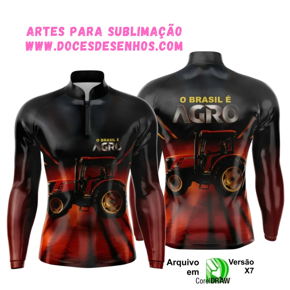 Arte Estampa Camiseta Agro 2025 Arte Estampa Camiseta Agro 2025