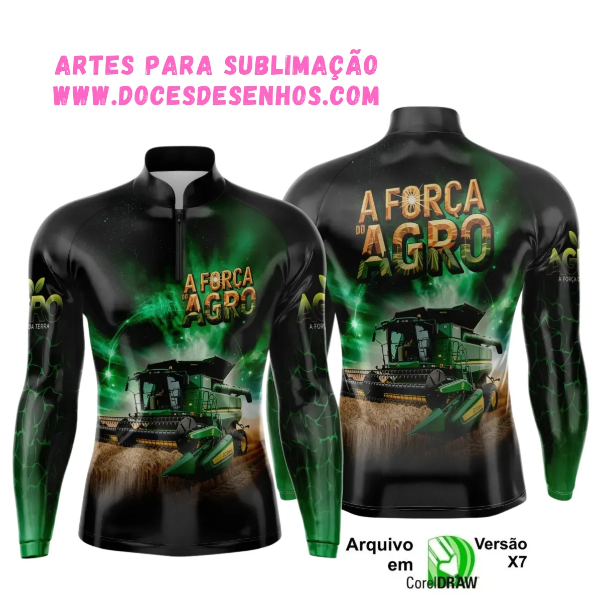 Arte Estampa Camiseta Agro 2025 Arte Estampa Camiseta Agro 2025