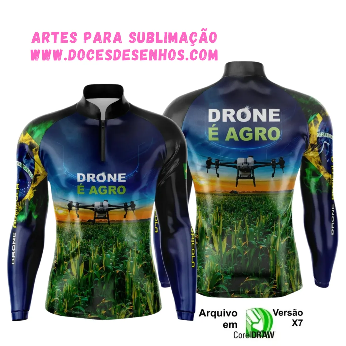 Arte Estampa Camiseta Agro 2025 Arte Estampa Camiseta Agro 2025