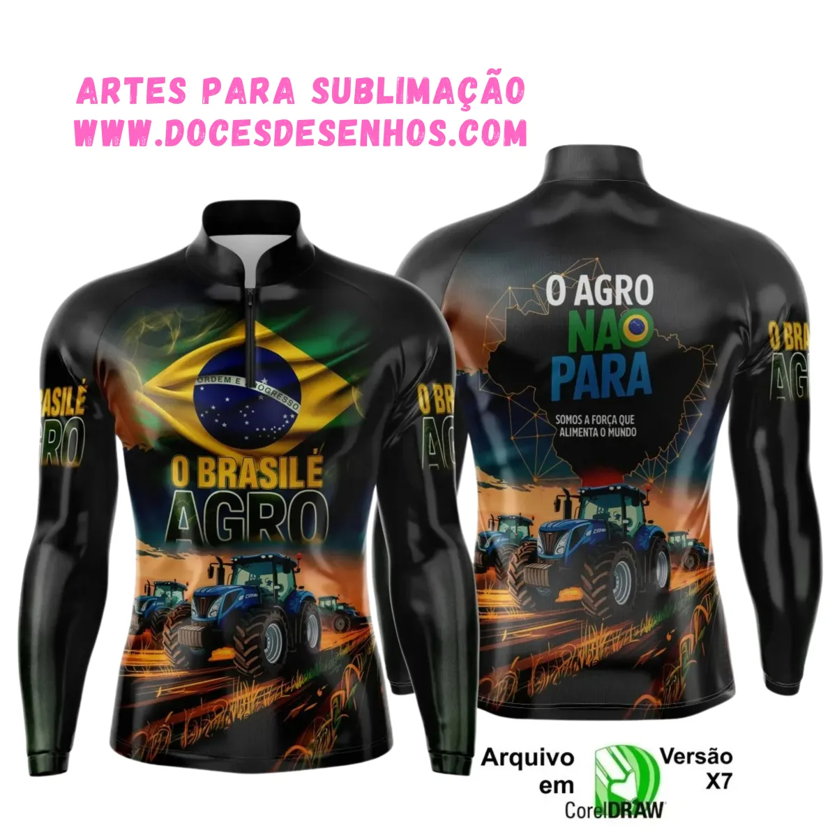 Arte Estampa Camiseta Agro 2025 Arte Estampa Camiseta Agro 2025
