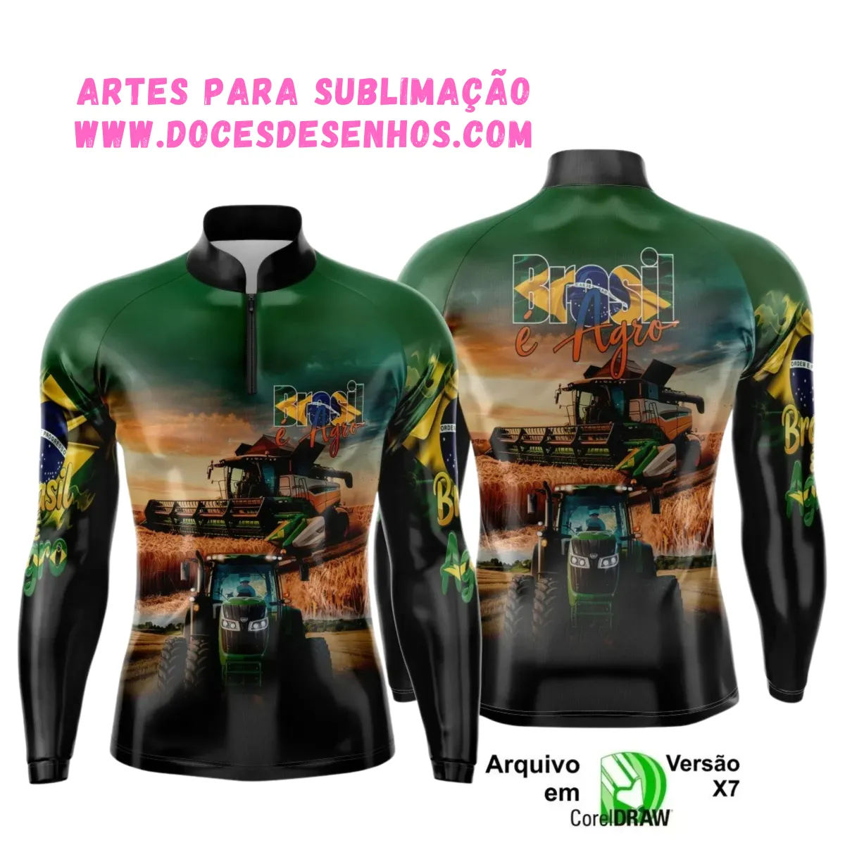 Arte Estampa Camiseta Agro 2025 Arte Estampa Camiseta Agro 2025