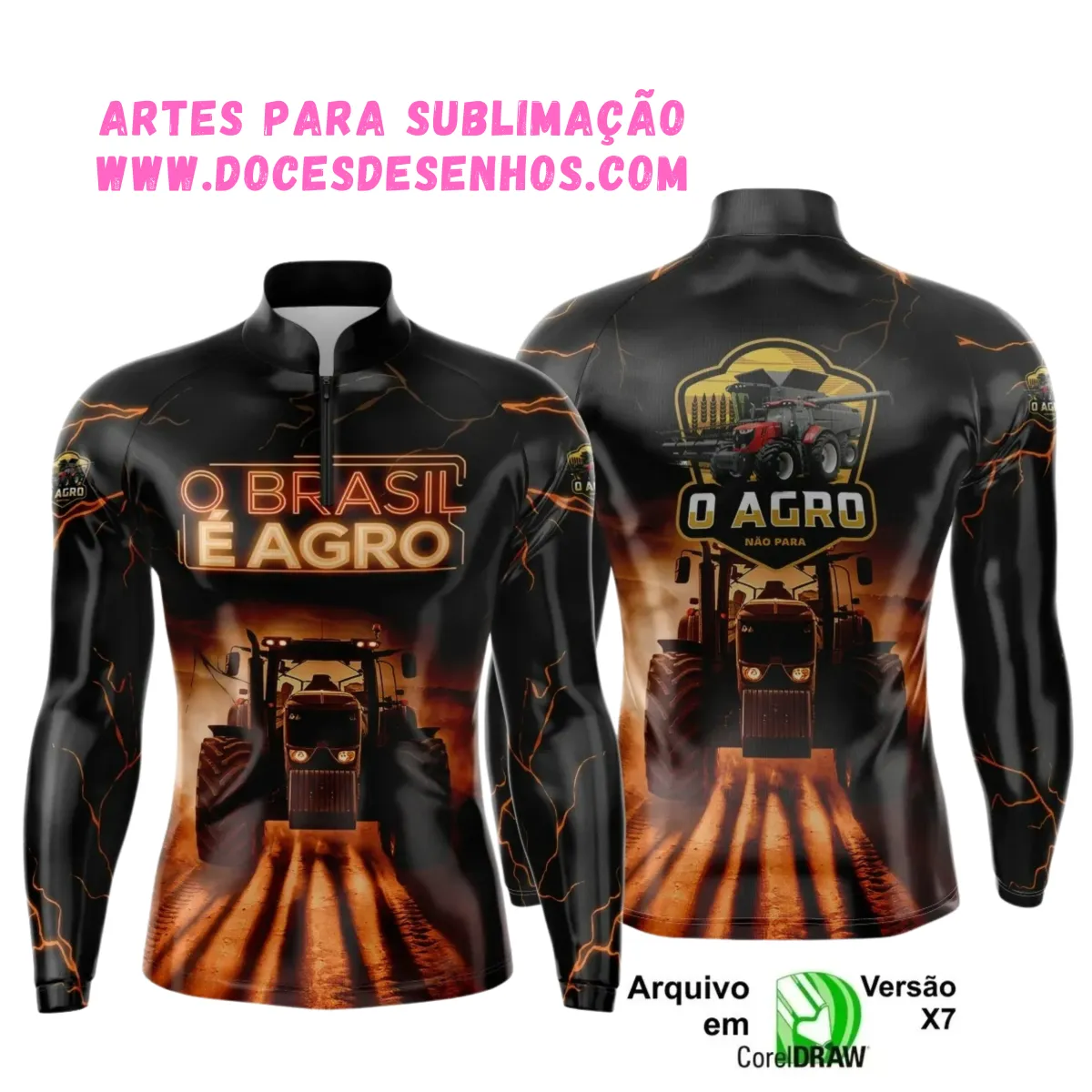 Arte Estampa Camiseta Agro 2025 Arte Estampa Camiseta Agro 2025