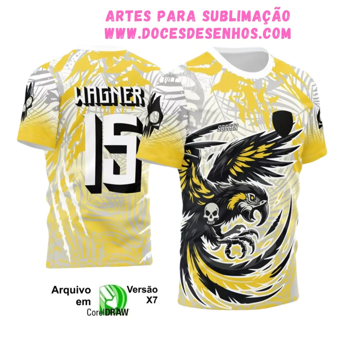 Arte Vetor Arara Interclasse para Camiseta Escolar 2025