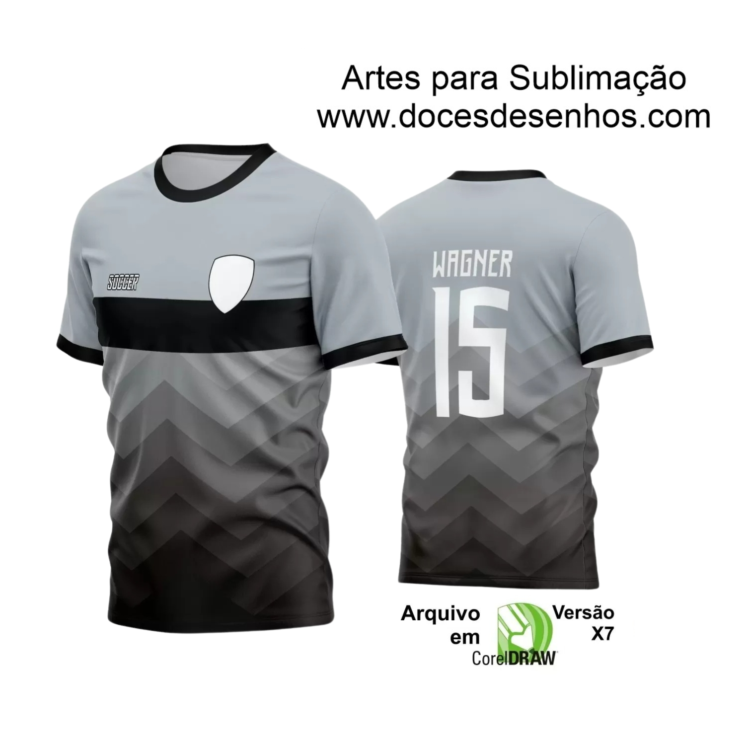 Arte Vetor Camisa - Interclasse 2024 - Jogos Internos 2024 - Time Amador - Futebol 2024