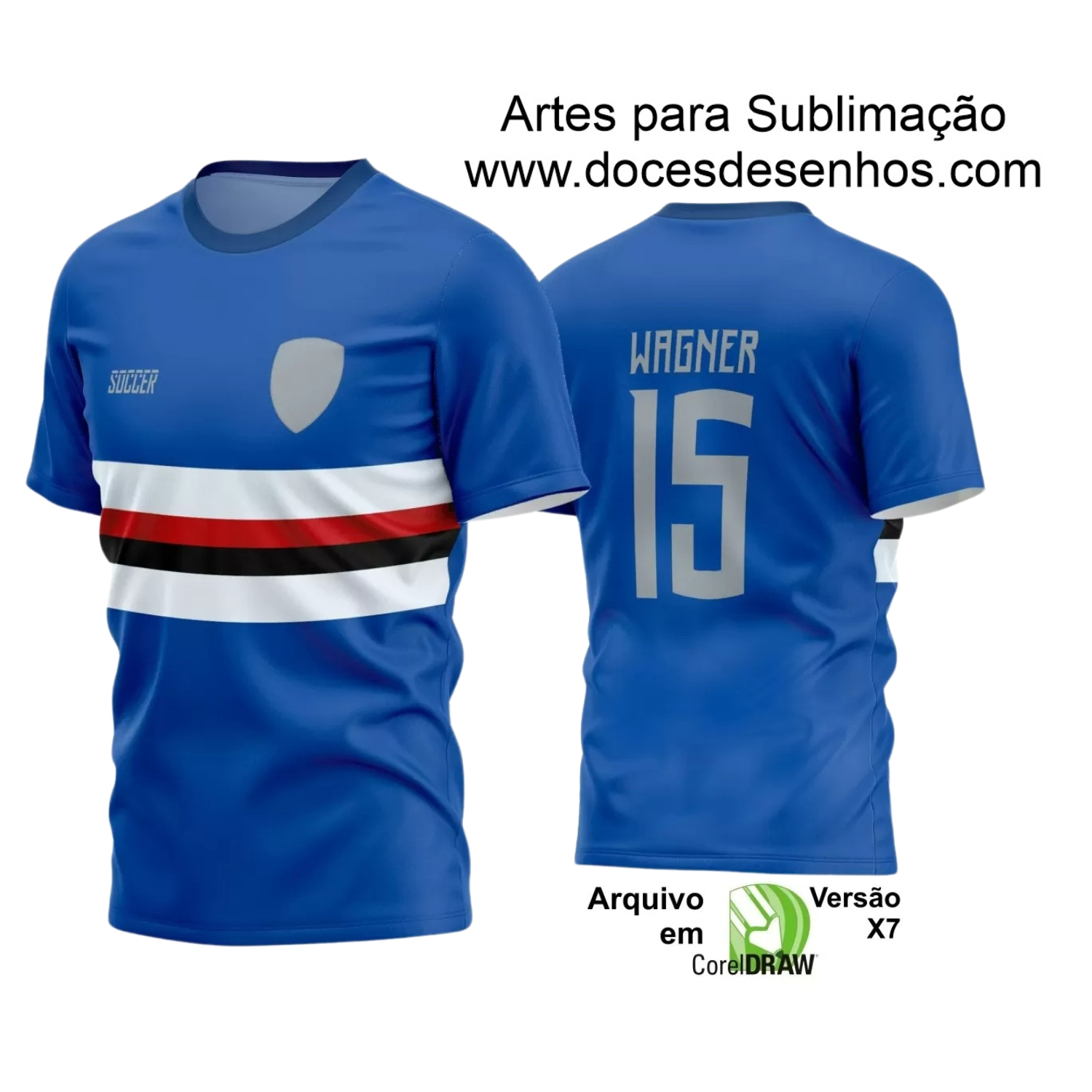 Arte Vetor Camisa - Interclasse 2024 - Jogos Internos 2024 - Time Amador - Futebol 2024