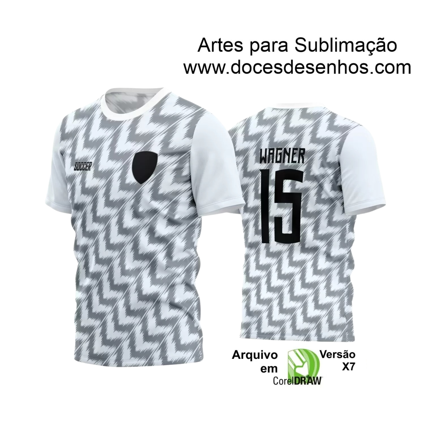 Arte Vetor Camisa - Interclasse 2024 - Jogos Internos 2024 - Time Amador - Futebol 2024