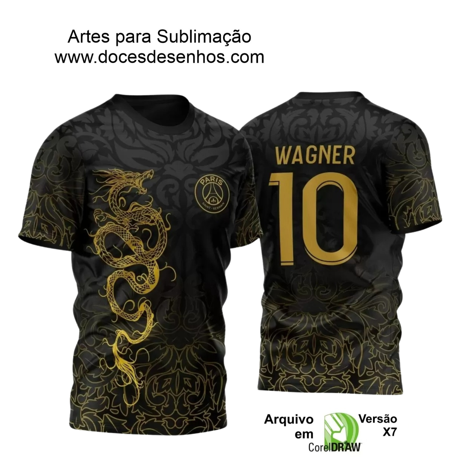 Arte Vetor - Camisa de Interclasse - Dragão 2024-2025 Arte Vetor - Camisa de Interclasse - Dragão 2024-2025