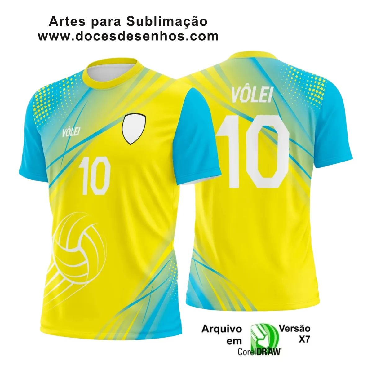 Arte Vetor Camiseta Vôlei 2025 para Sublimação Arte Vetor Camiseta Vôlei 2025 para Sublimação