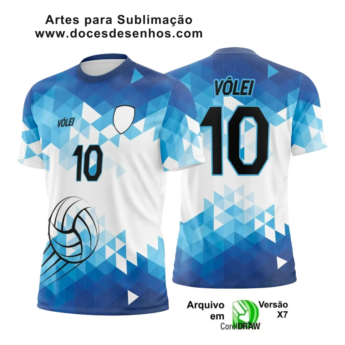 Arte Vetor Camiseta Vôlei 2025 para Sublimação Arte Vetor Camiseta Vôlei 2025 para Sublimação