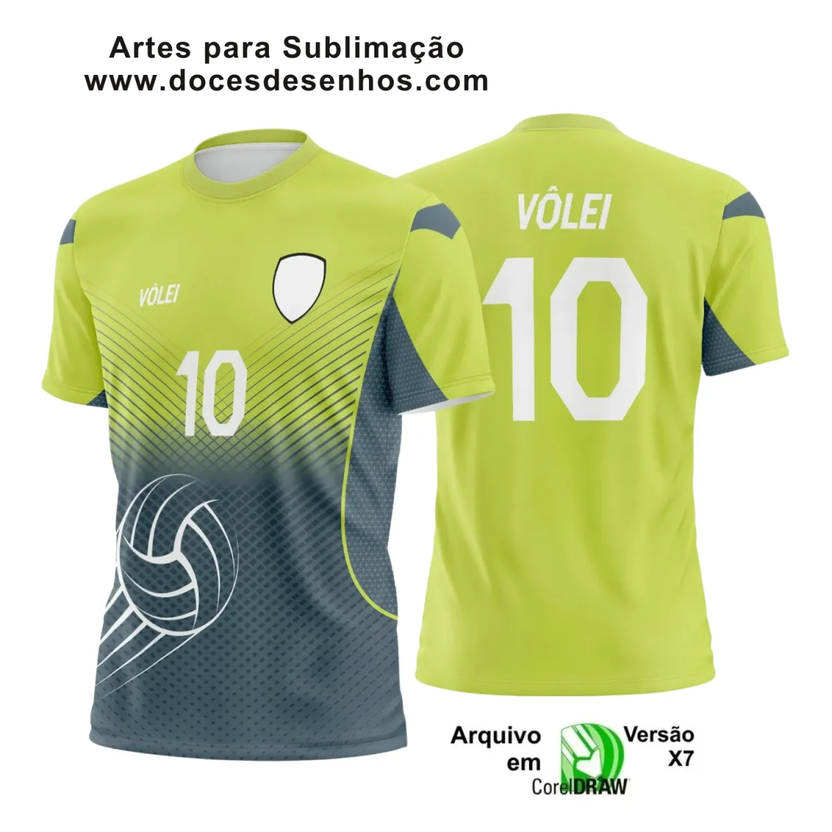Arte Vetor Camiseta Vôlei 2025 para Sublimação Arte Vetor Camiseta Vôlei 2025 para Sublimação