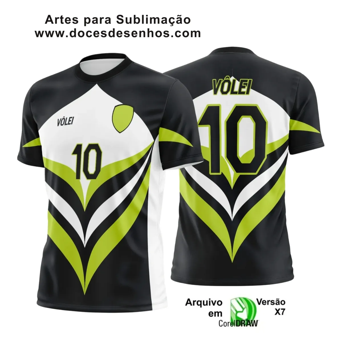 Arte Vetor Camiseta Vôlei 2025 para Sublimação Arte Vetor Camiseta Vôlei 2025 para Sublimação