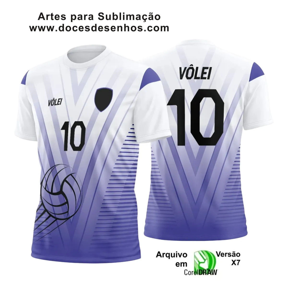 Arte Vetor Camiseta Vôlei 2025 para Sublimação Arte Vetor Camiseta Vôlei 2025 para Sublimação