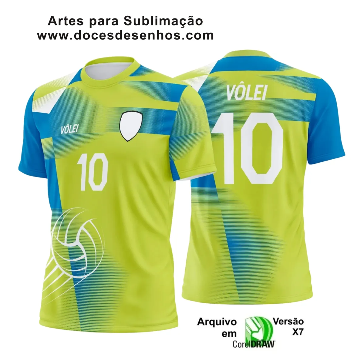 Arte Vetor Camiseta Vôlei 2025 para Sublimação Arte Vetor Camiseta Vôlei 2025 para Sublimação