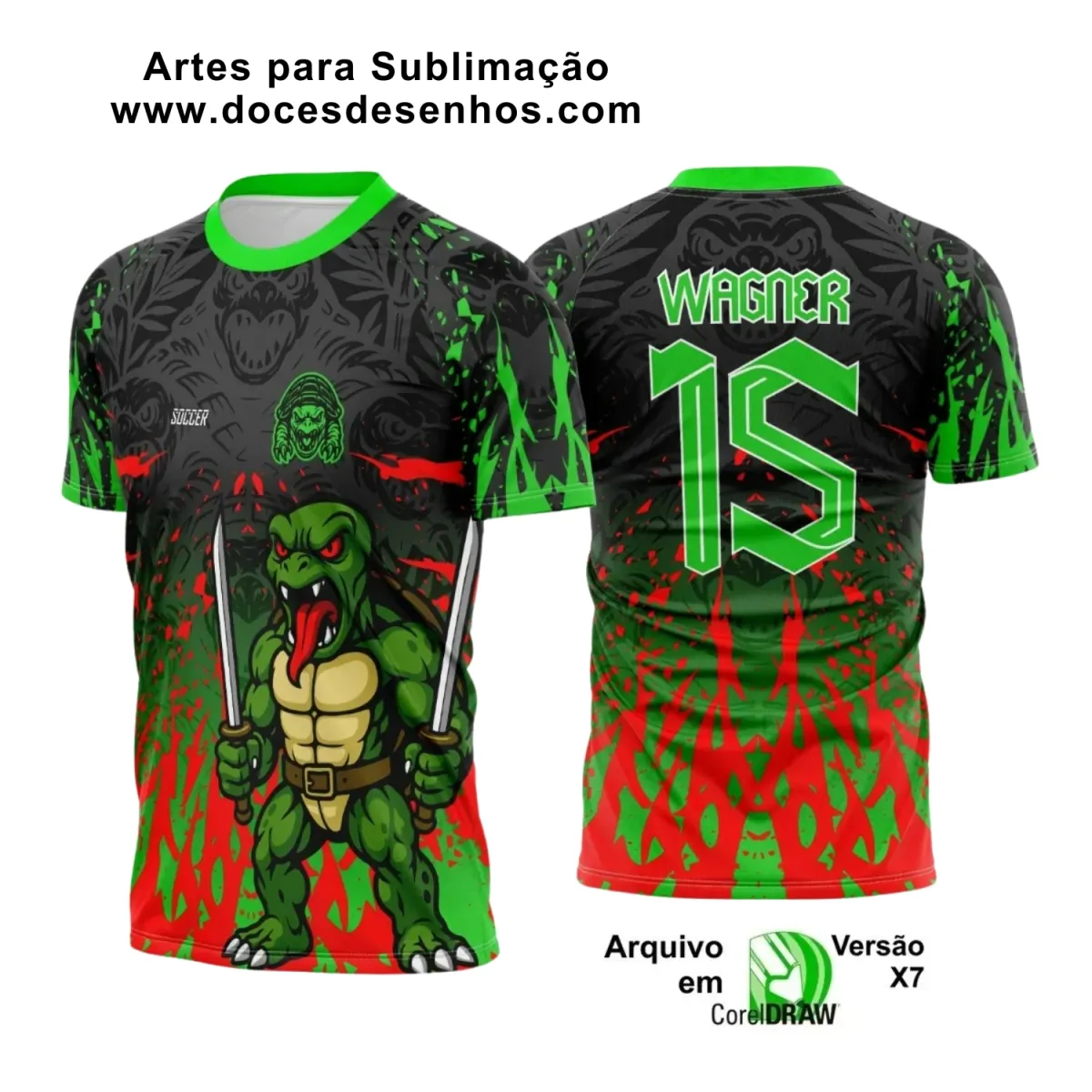 Arte para Camiseta Escolar Tartaruga Ninja 2025 Arte para Camiseta Escolar Tartaruga Ninja 2025