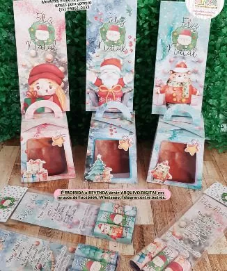 Caixa Panetone e Calendário Natal – Mar Artes