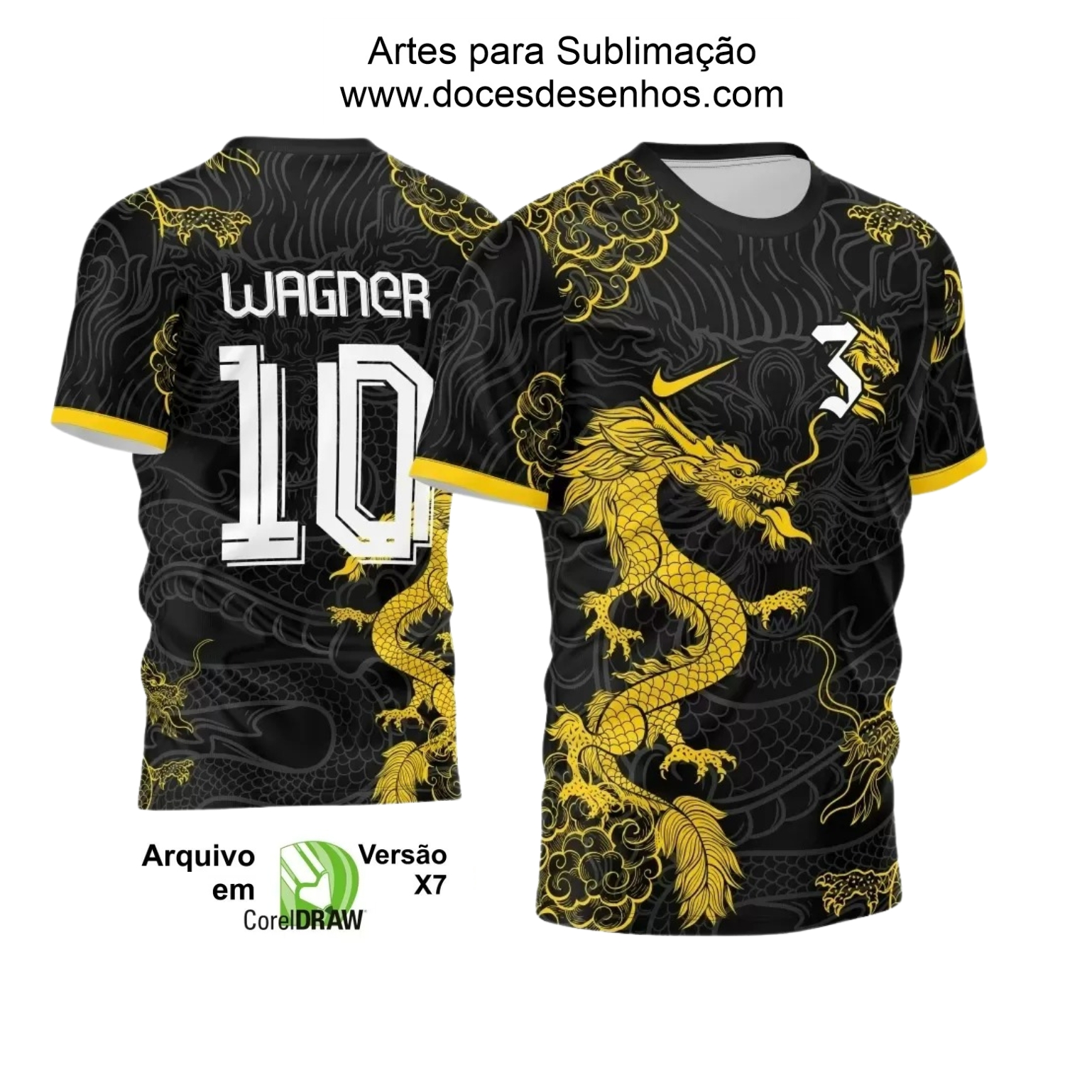Camisa InterClasse 2024 Dragão Dourado