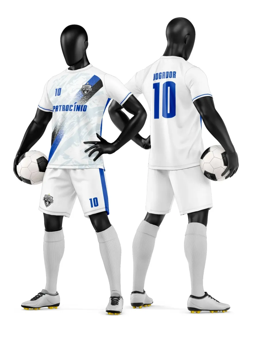 Camisa e Short de Futebol Amador Personalizado