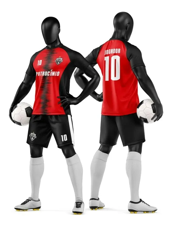 Camisa e Short de Futebol Amador Personalizado