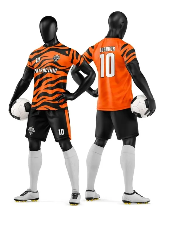 Camisa e Short de Futebol Amador Personalizado