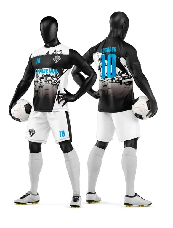 Camisa e Short de Futebol Amador Personalizado Camisa e Short de Futebol Amador Personalizado