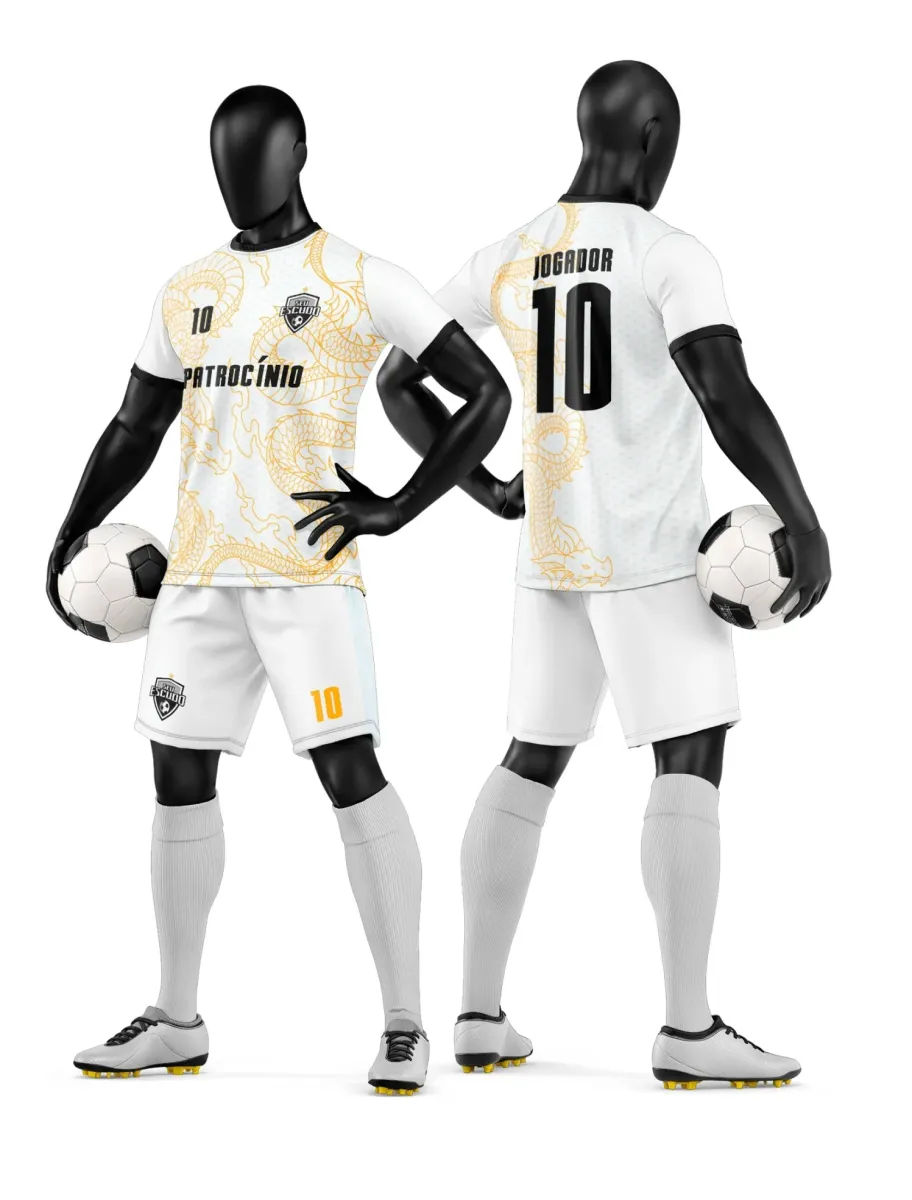 Camisa e Short de Futebol Amador Personalizado