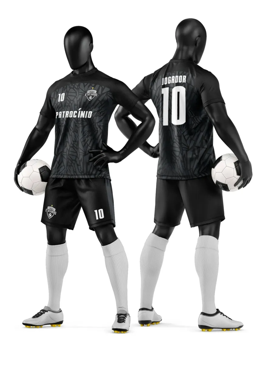 Camisa e Short de Futebol Amador Personalizado