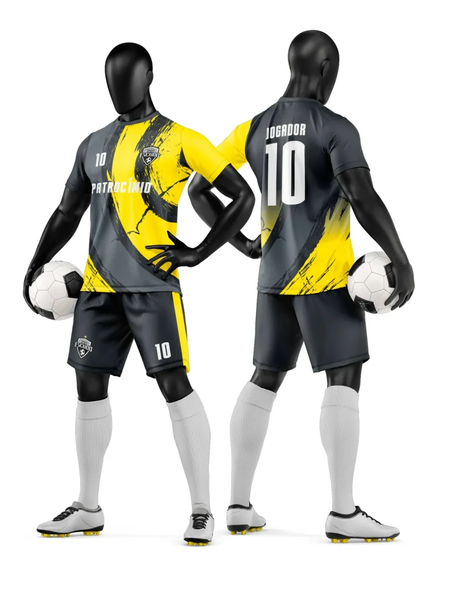 Camisa e Short de Futebol Amador Personalizado