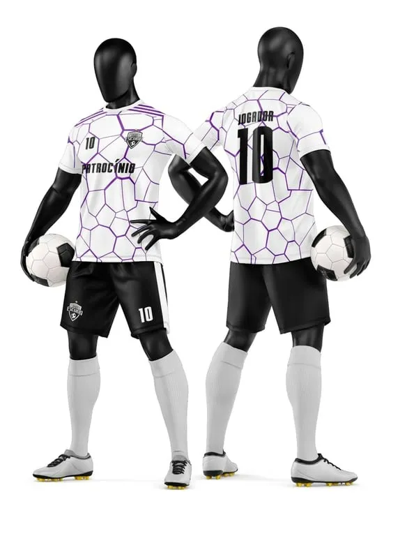 Camisa e Short de Futebol Amador Personalizado