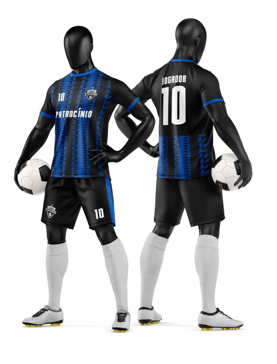 Camisa e Short de Futebol Amador Personalizado