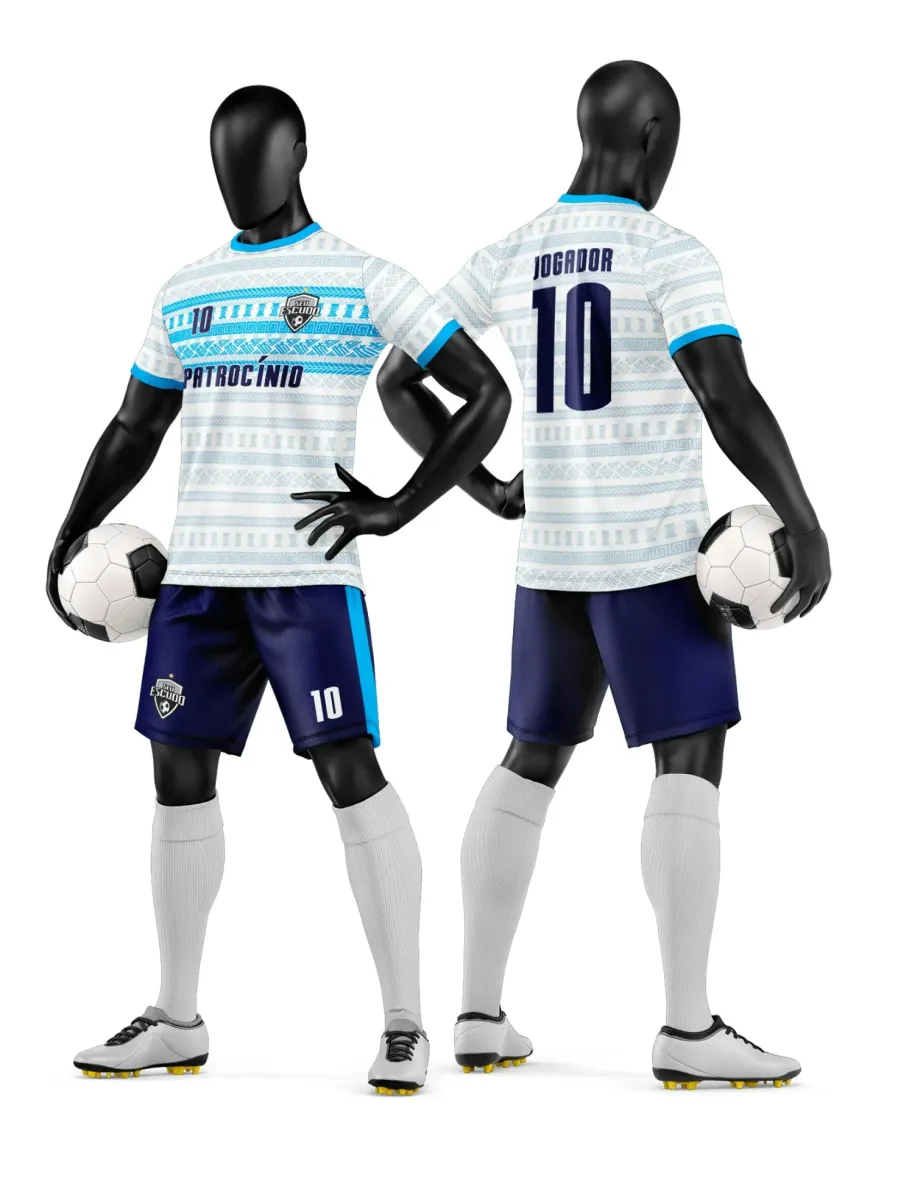 Camisa e Short de Futebol Amador Personalizado