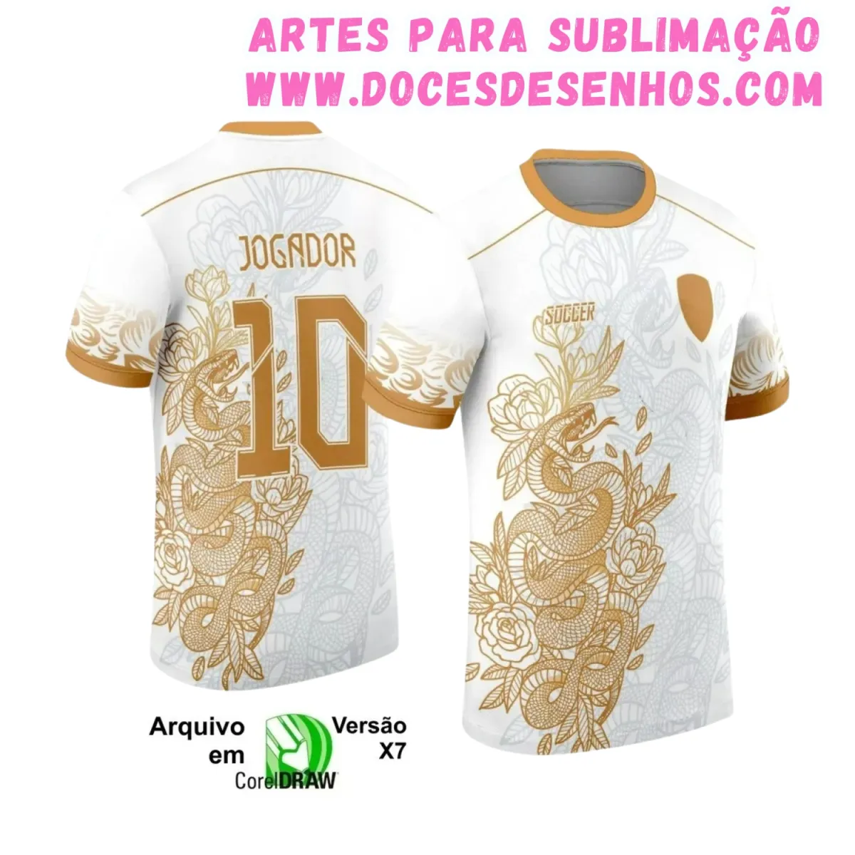Camiseta Interclasse com Estampa de Cobra – Arte Digital Camiseta Interclasse com Estampa de Cobra – Arte Digital