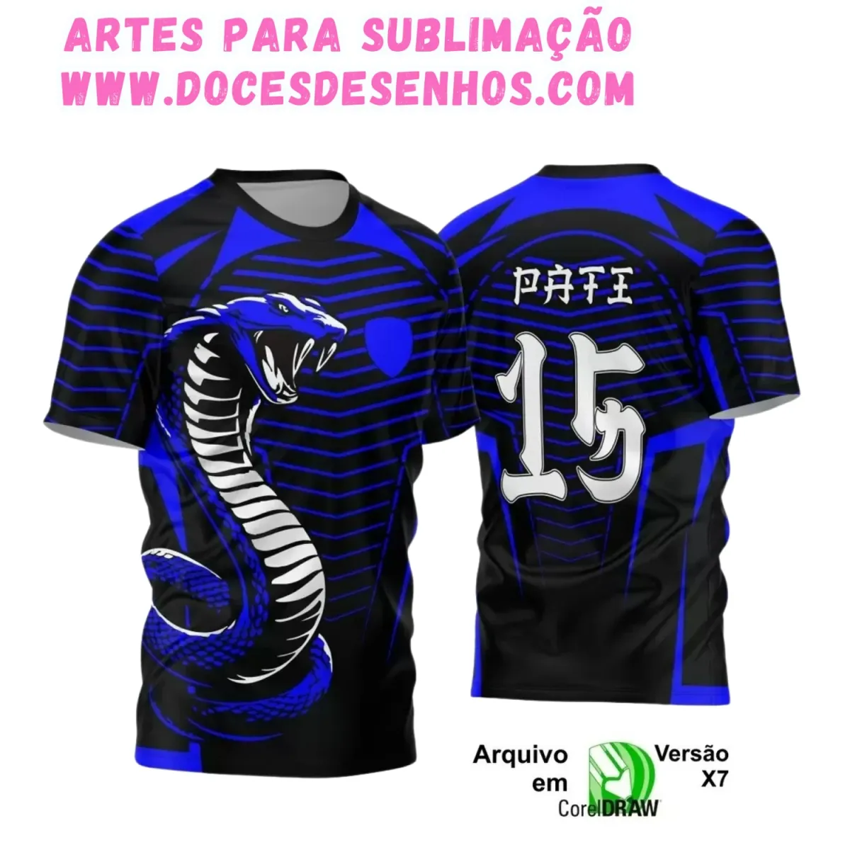 Camiseta Interclasse com Estampa de Cobra – Arte Exclusiva Camiseta Interclasse com Estampa de Cobra – Arte Exclusiva