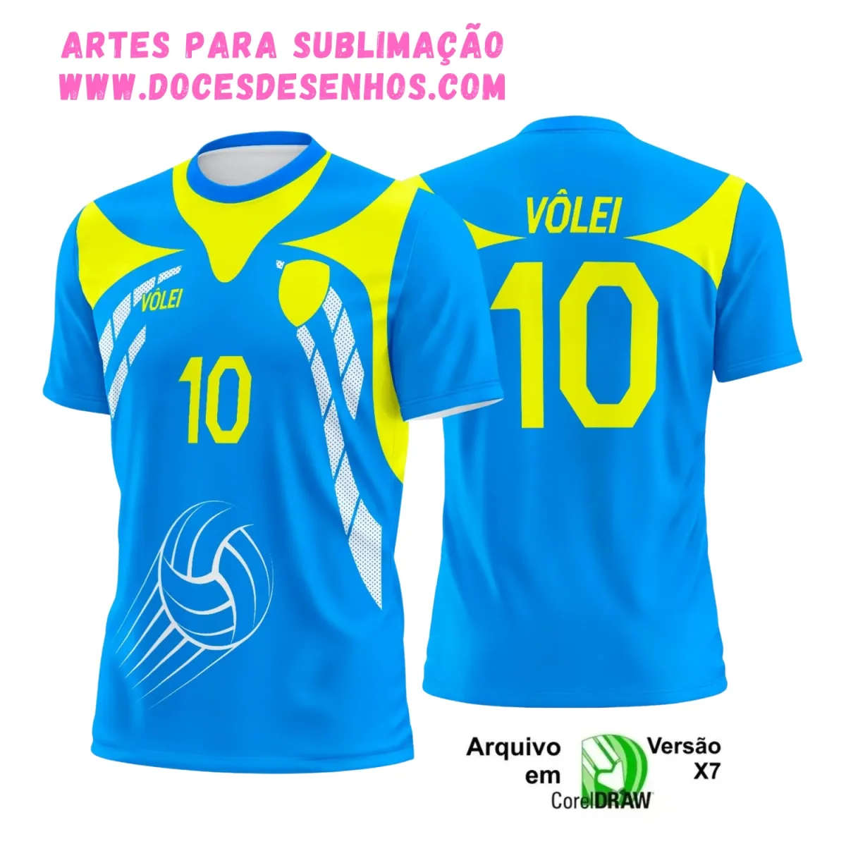 Camiseta Vôlei 2025 Sublimação | Arte Vetor Pronta Camiseta Vôlei 2025 Sublimação | Arte Vetor Pronta