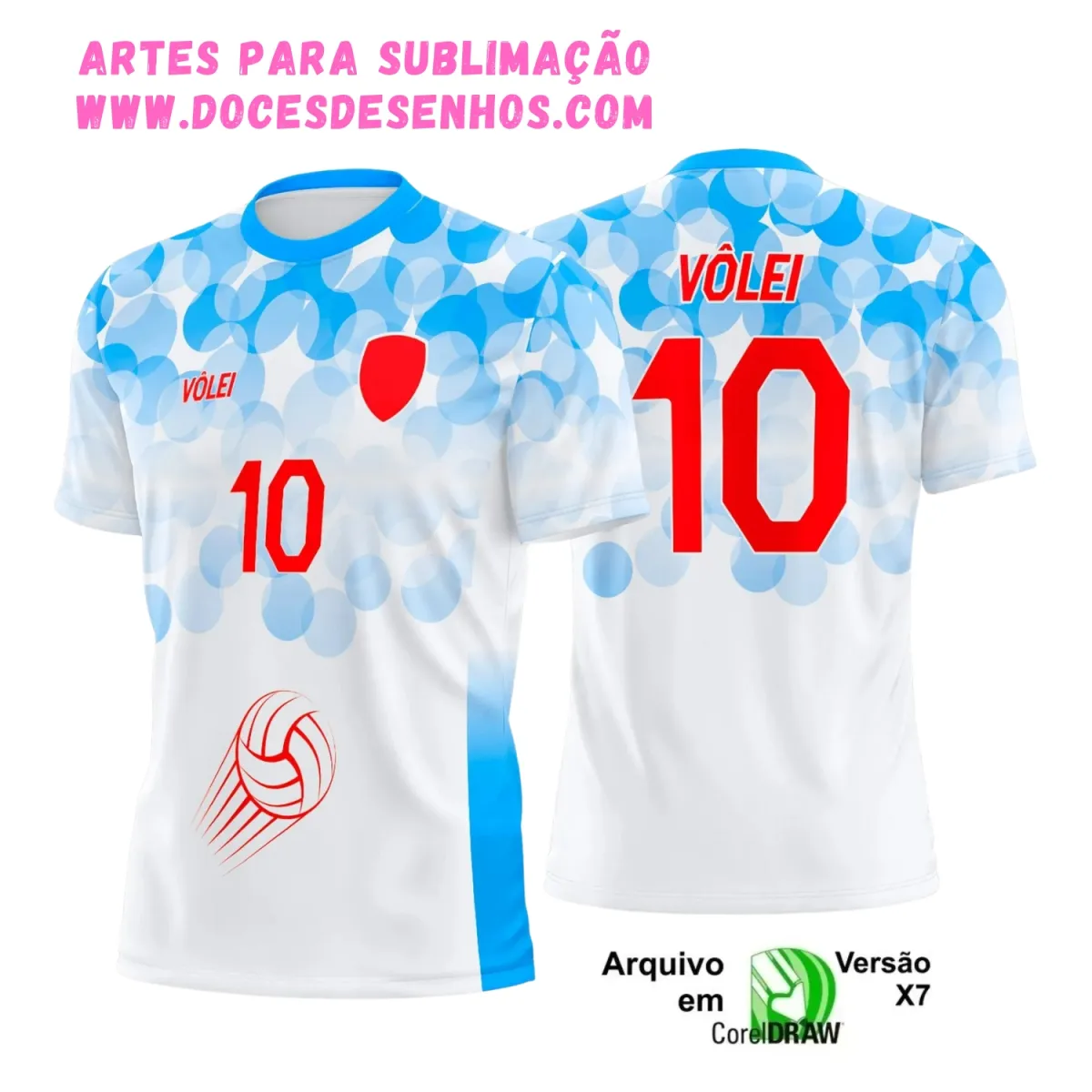 Camiseta Vôlei 2025 Sublimação | Arte Vetor Pronta Camiseta Vôlei 2025 Sublimação | Arte Vetor Pronta