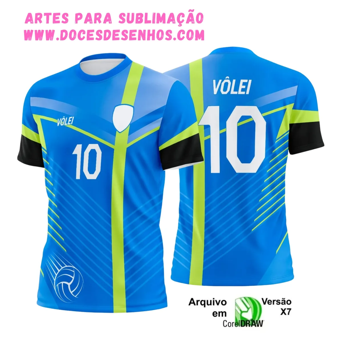 Camiseta Vôlei 2025 Sublimação | Arte Vetor Pronta Camiseta Vôlei 2025 Sublimação | Arte Vetor Pronta