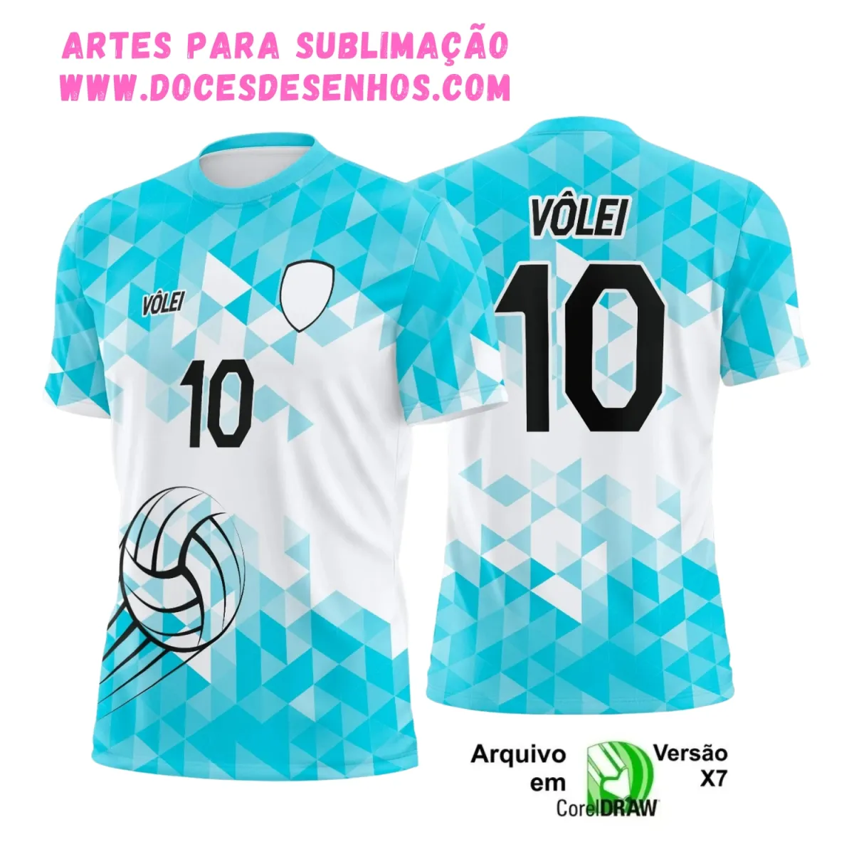 Camiseta Vôlei 2025 Sublimação | Arte Vetor Pronta Camiseta Vôlei 2025 Sublimação | Arte Vetor Pronta