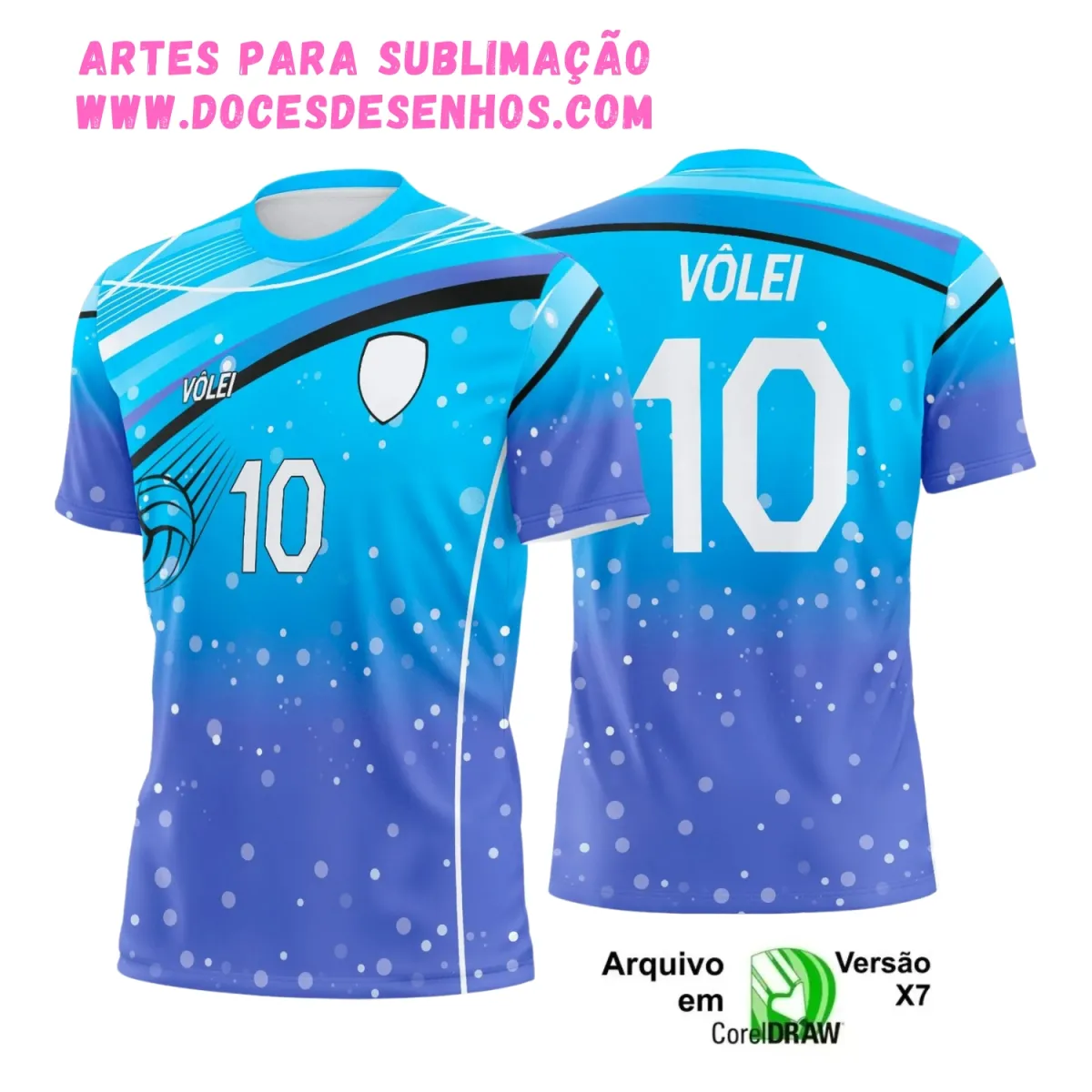 Camiseta Vôlei 2025 Sublimação | Arte Vetor Pronta Camiseta Vôlei 2025 Sublimação | Arte Vetor Pronta