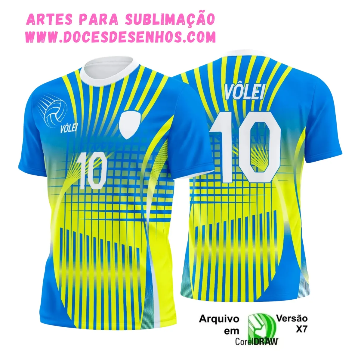 Camiseta Vôlei 2025 Sublimação | Arte Vetor Pronta Camiseta Vôlei 2025 Sublimação | Arte Vetor Pronta