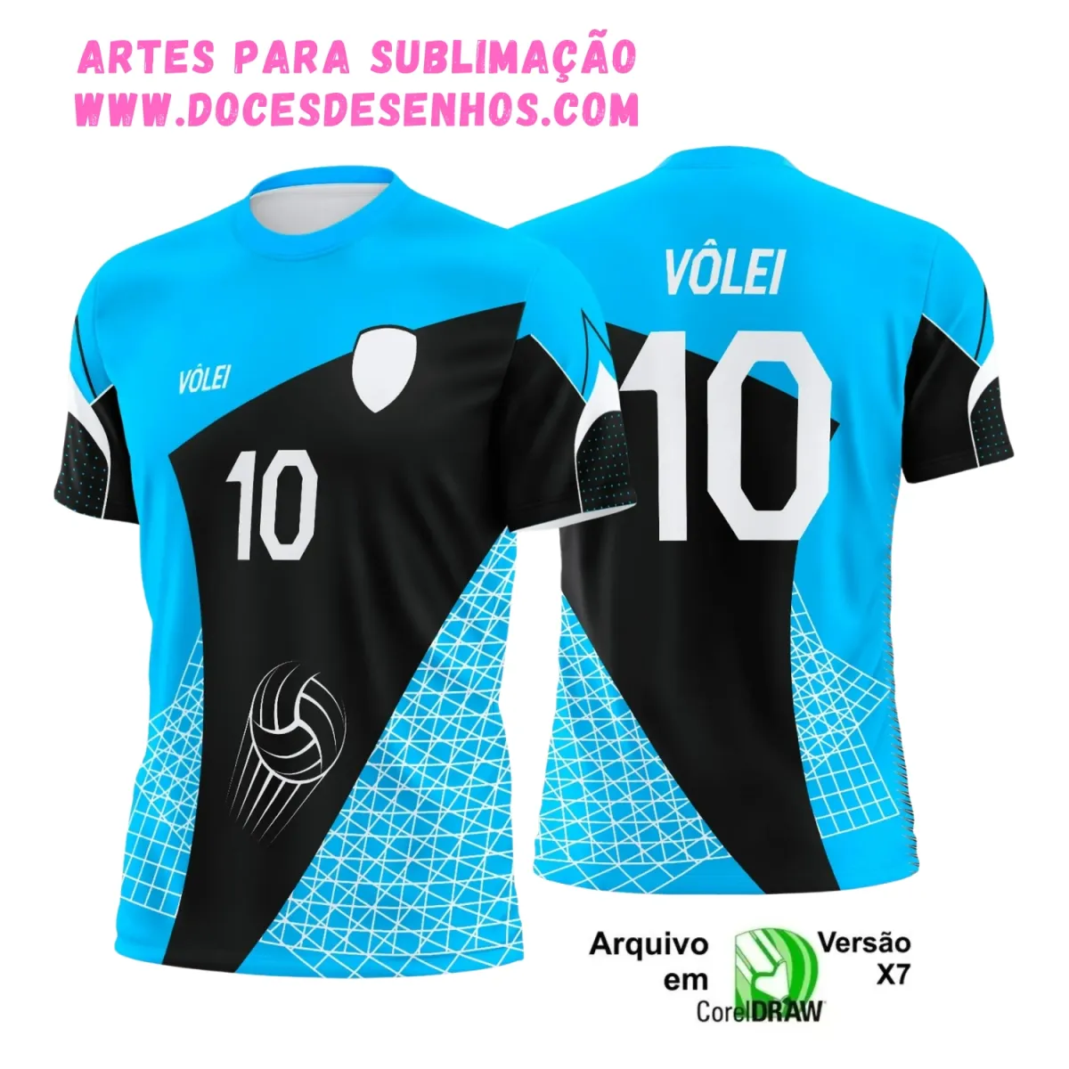 Camiseta Vôlei 2025 Sublimação | Arte Vetor Pronta Camiseta Vôlei 2025 Sublimação | Arte Vetor Pronta