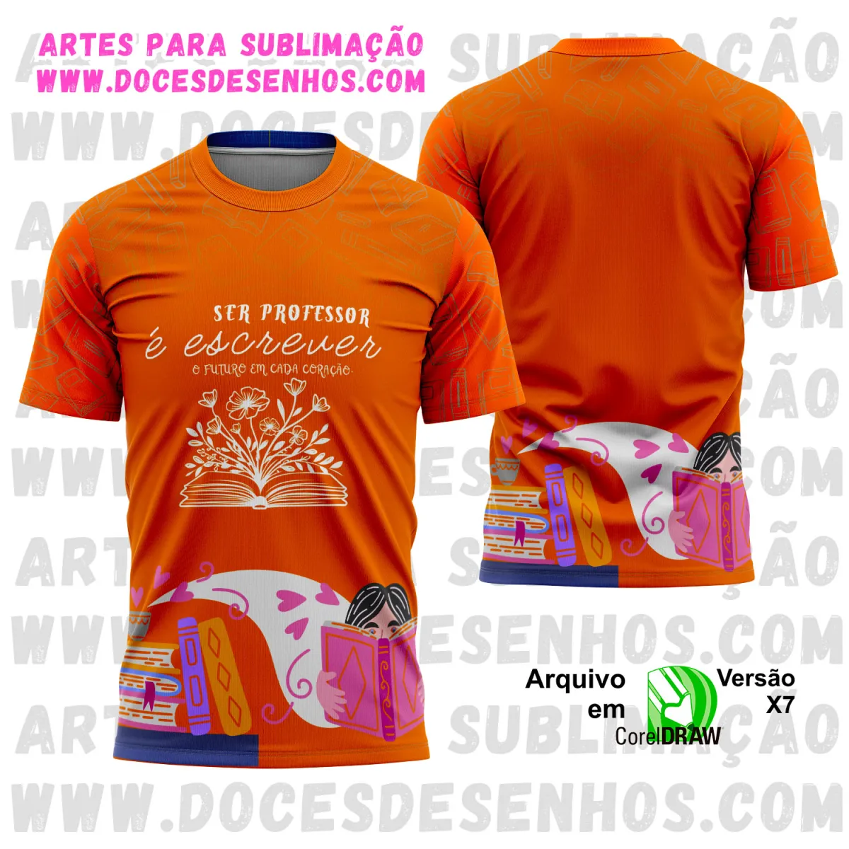 Design de Camisa Professor 2025 | Arte Digital Personalizada Design de Camisa Professor 2025 | Arte Digital Personalizada