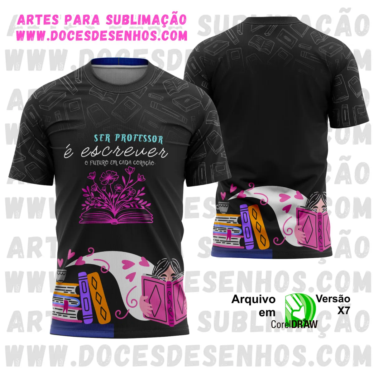 Design de Camisa Professor 2025 | Arte Digital Personalizada Design de Camisa Professor 2025 | Arte Digital Personalizada