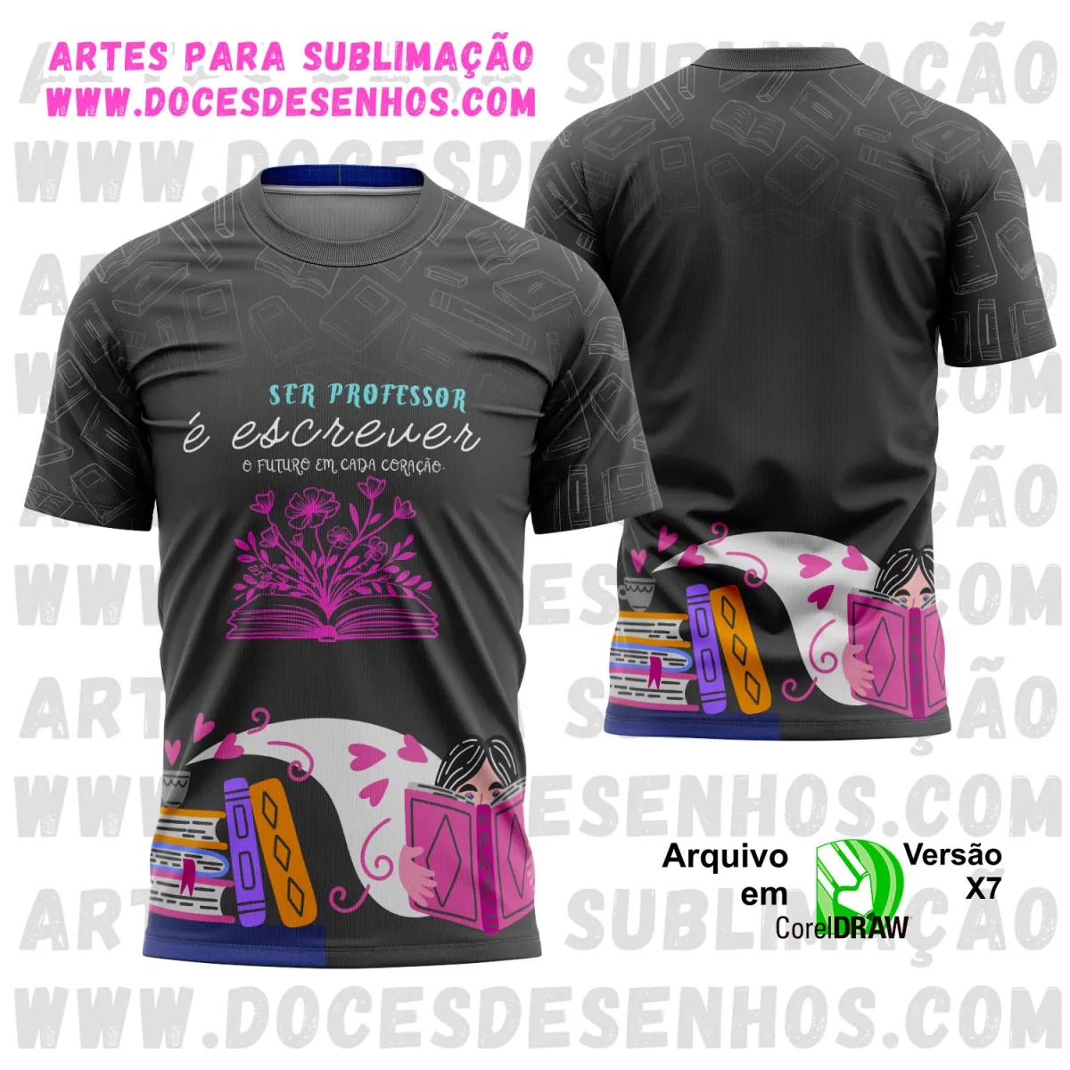 Design de Camisa Professor 2025 | Arte Digital Personalizada Design de Camisa Professor 2025 | Arte Digital Personalizada