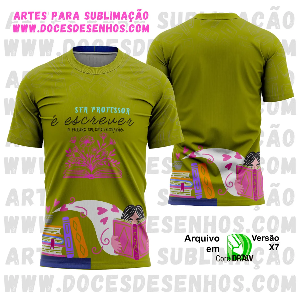 Design de Camisa Professor 2025 | Arte Digital Personalizada Design de Camisa Professor 2025 | Arte Digital Personalizada